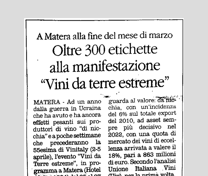 Ritaglio giornale